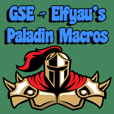 GSE - Elfyau's Paladin Macros project avatar