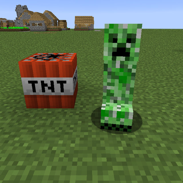 Creeper in Minecraft