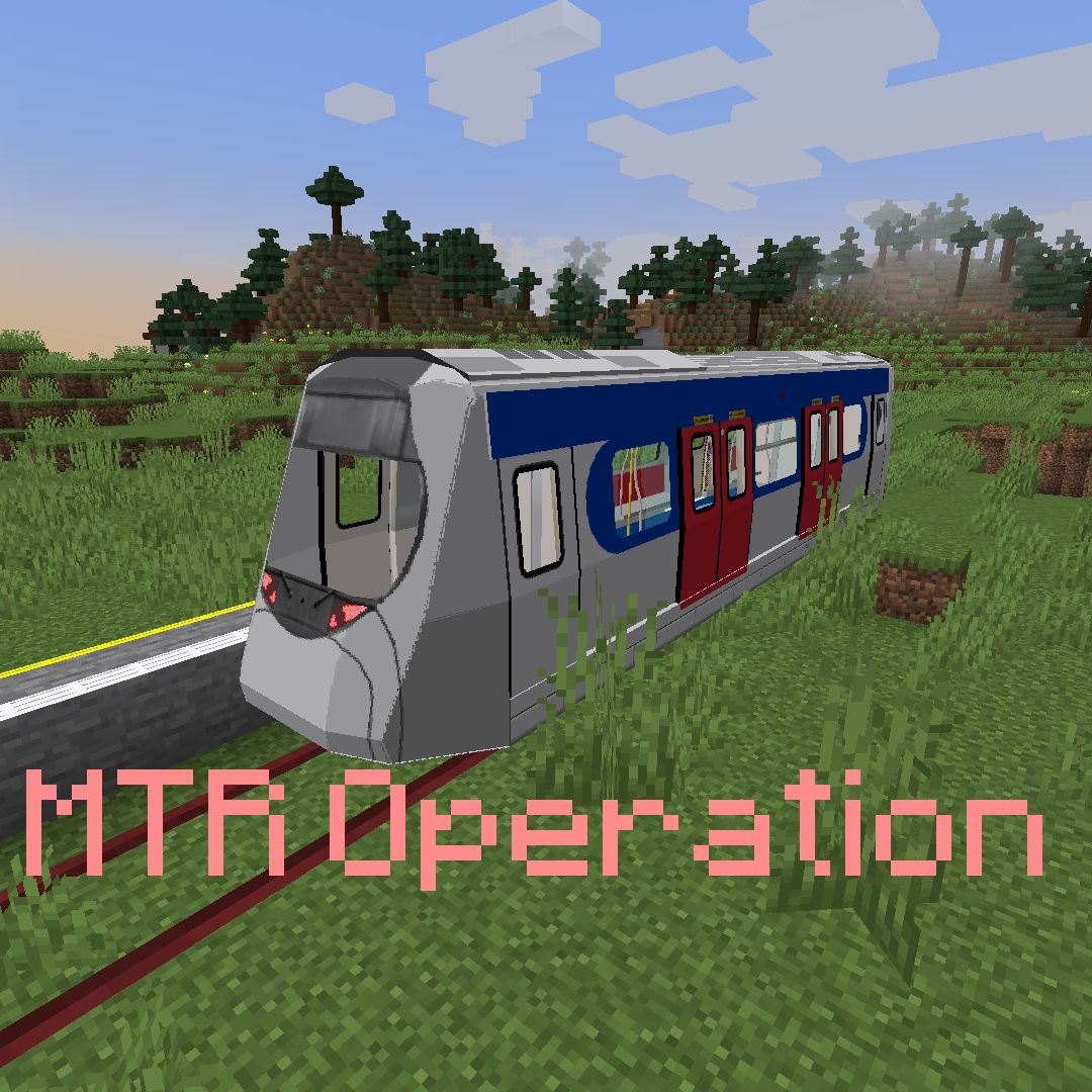 Minecraft transit railway