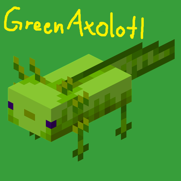 GreenAxolotl Resource Pack Resource Packs Minecraft