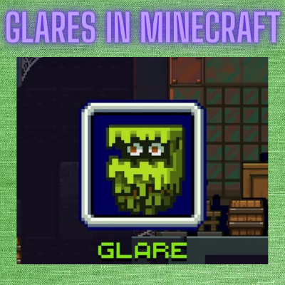 Glares mod! (2021 MC Live mob vote) logo