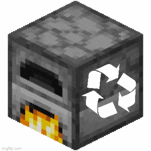 Furnace Recycle (Legacy Fabric) Mods Minecraft
