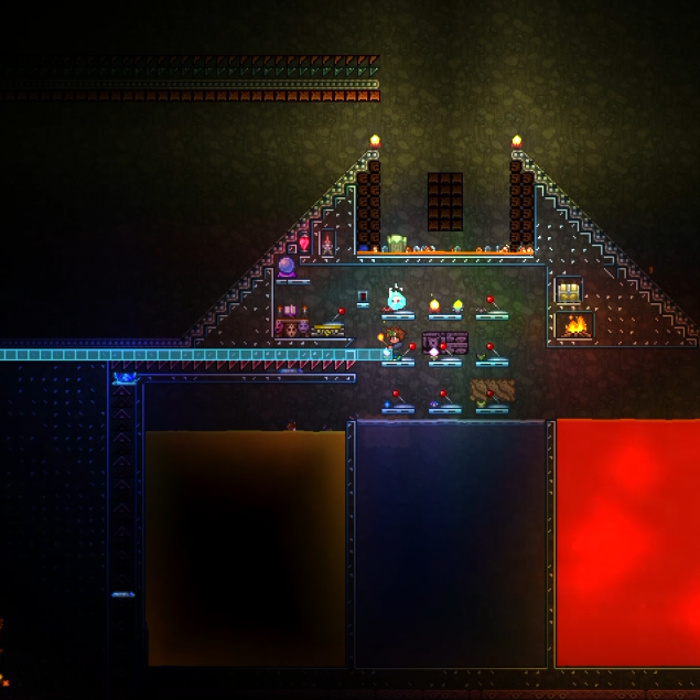 Super much biome、Fishing Maps Terraria