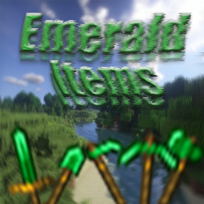 Emeraldite Items (better than Netherite but Emerald) - OUTDATED
