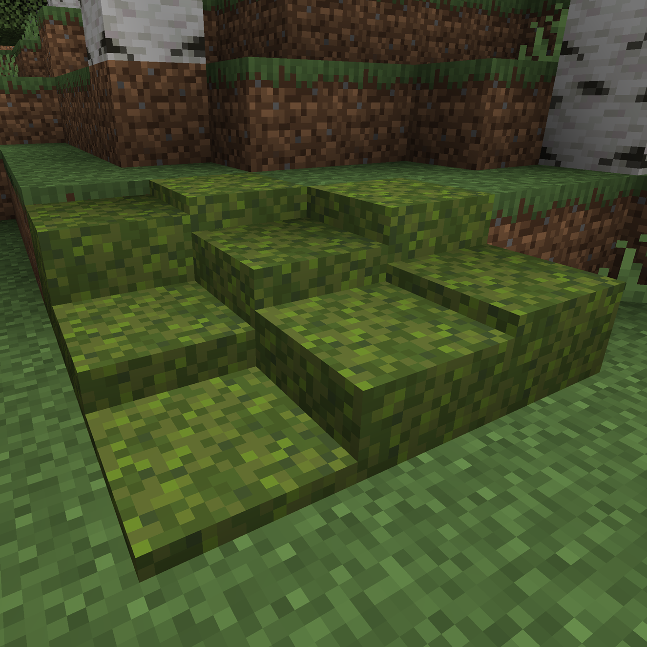 How to get Moss in Minecraft