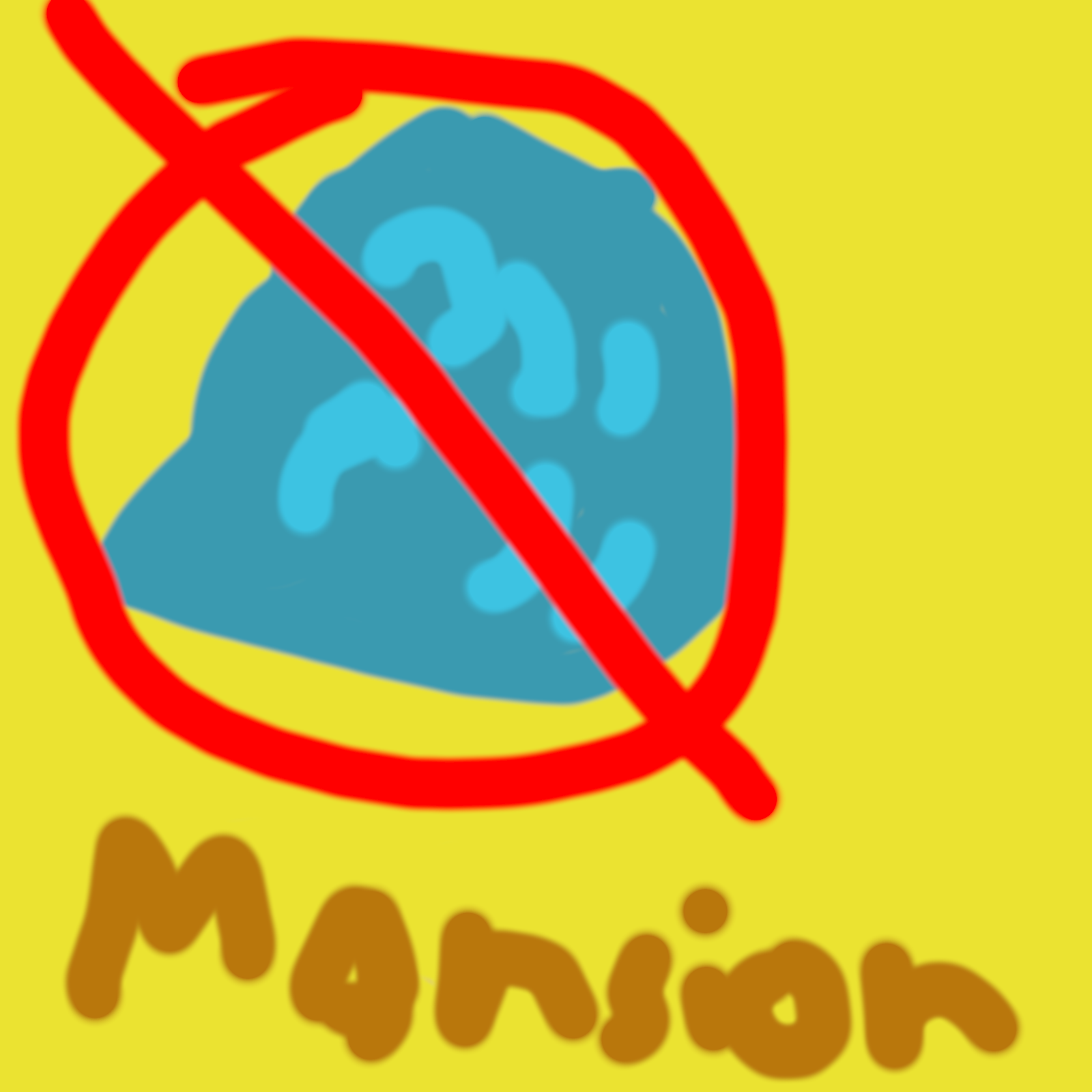 No diamonds in Mansion logo