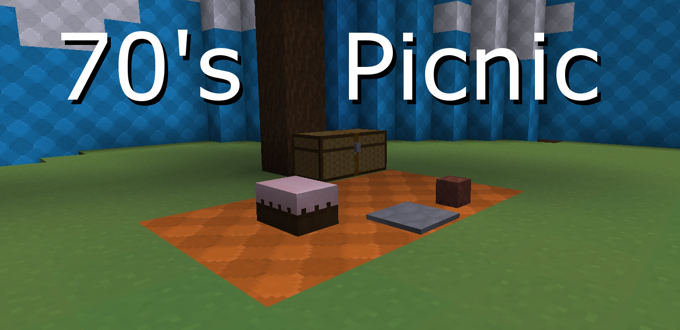 70's Picnic Resource Packs Minecraft