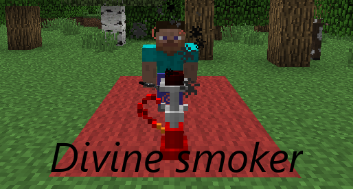 Overview - Divine Smoker - Waterpipe mod - Mods - Projects 