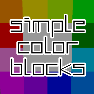 Simple Color Blocks Mod Reviews & Ratings | ModDex