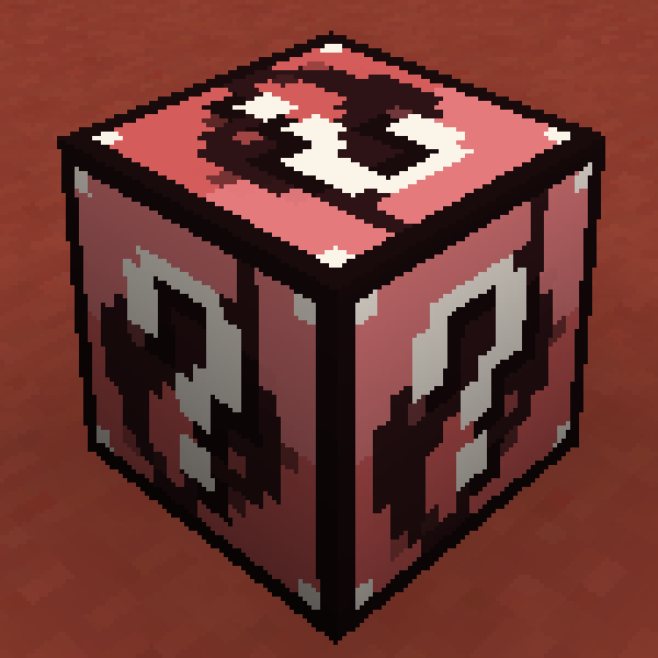 Lucky Block Red mod/addon, Adds even more stuff!