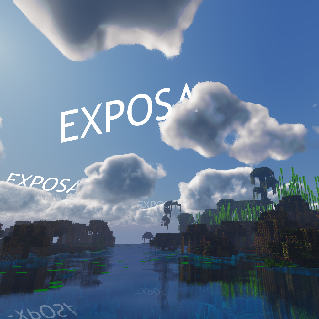 Exposa Shaders Customization Minecraft