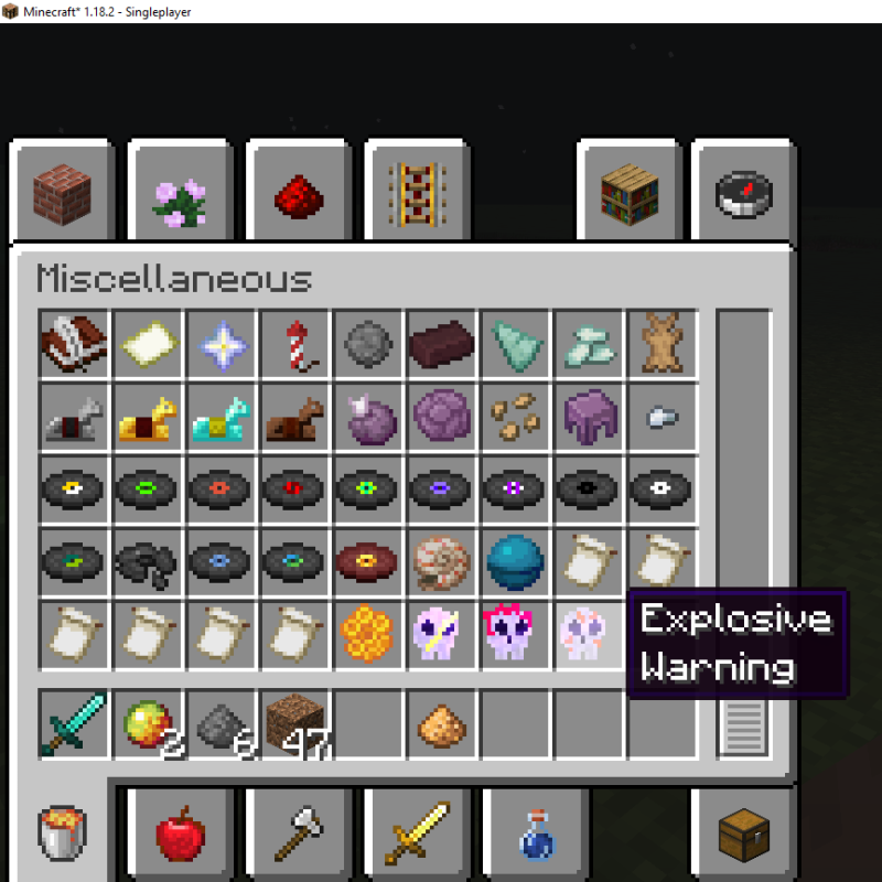 dangerous items Screenshots Minecraft Mods