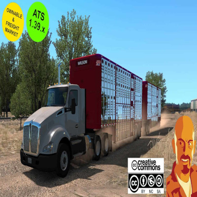 Wilson Cattle Trailers - American Truck Simulator Mods - CurseForge