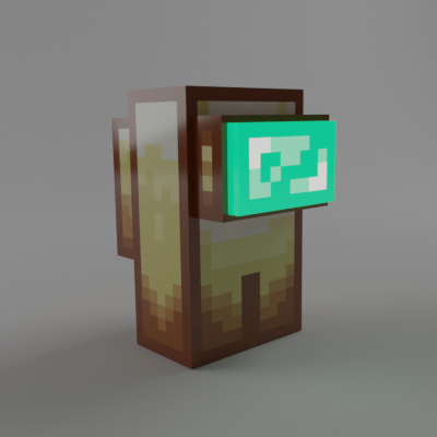 Among Us Totem of Undying 3D logo