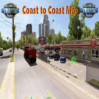 Coast to Coast Map - American Truck Simulator Mods - CurseForge