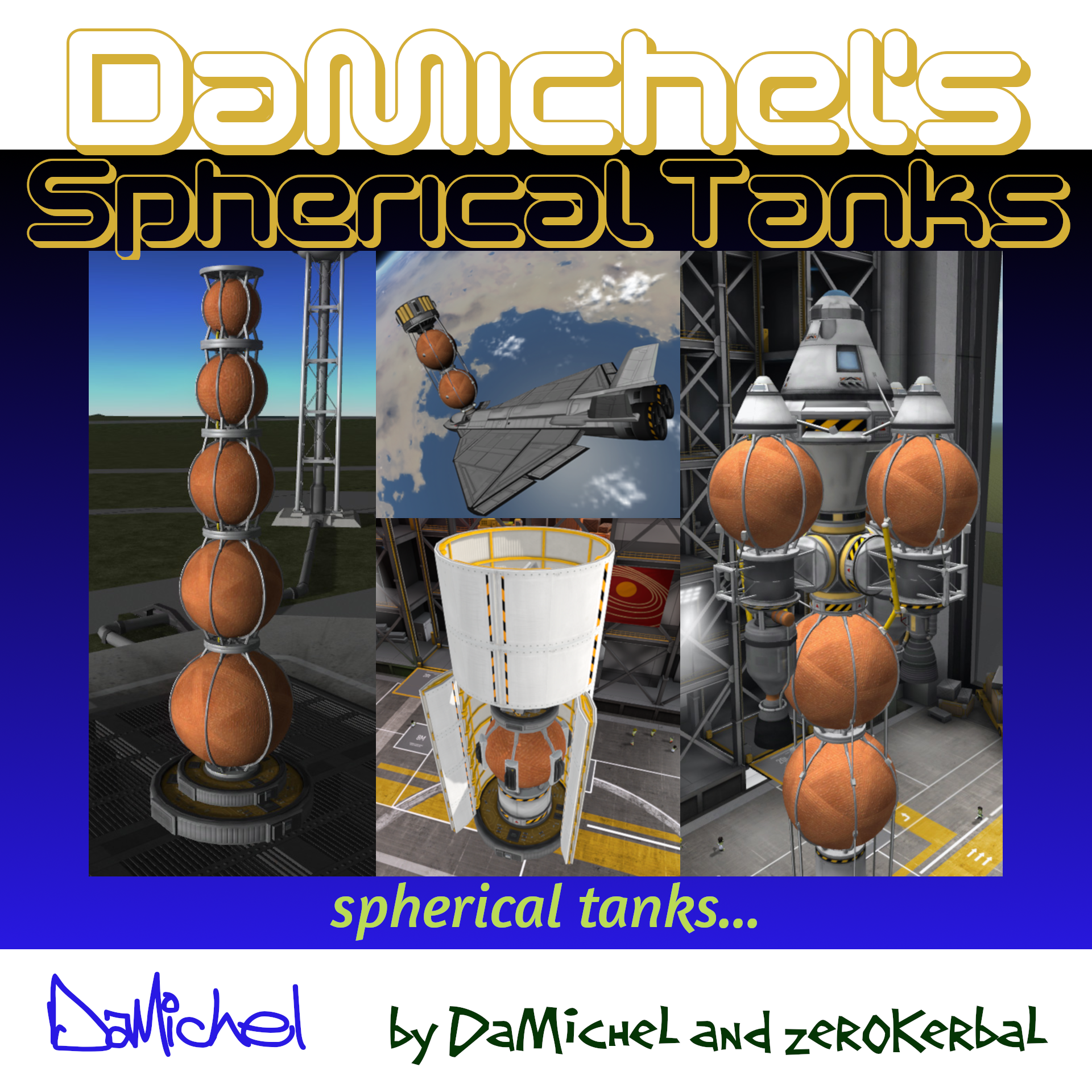 DaMichel's Spherical Tanks (DST) logo