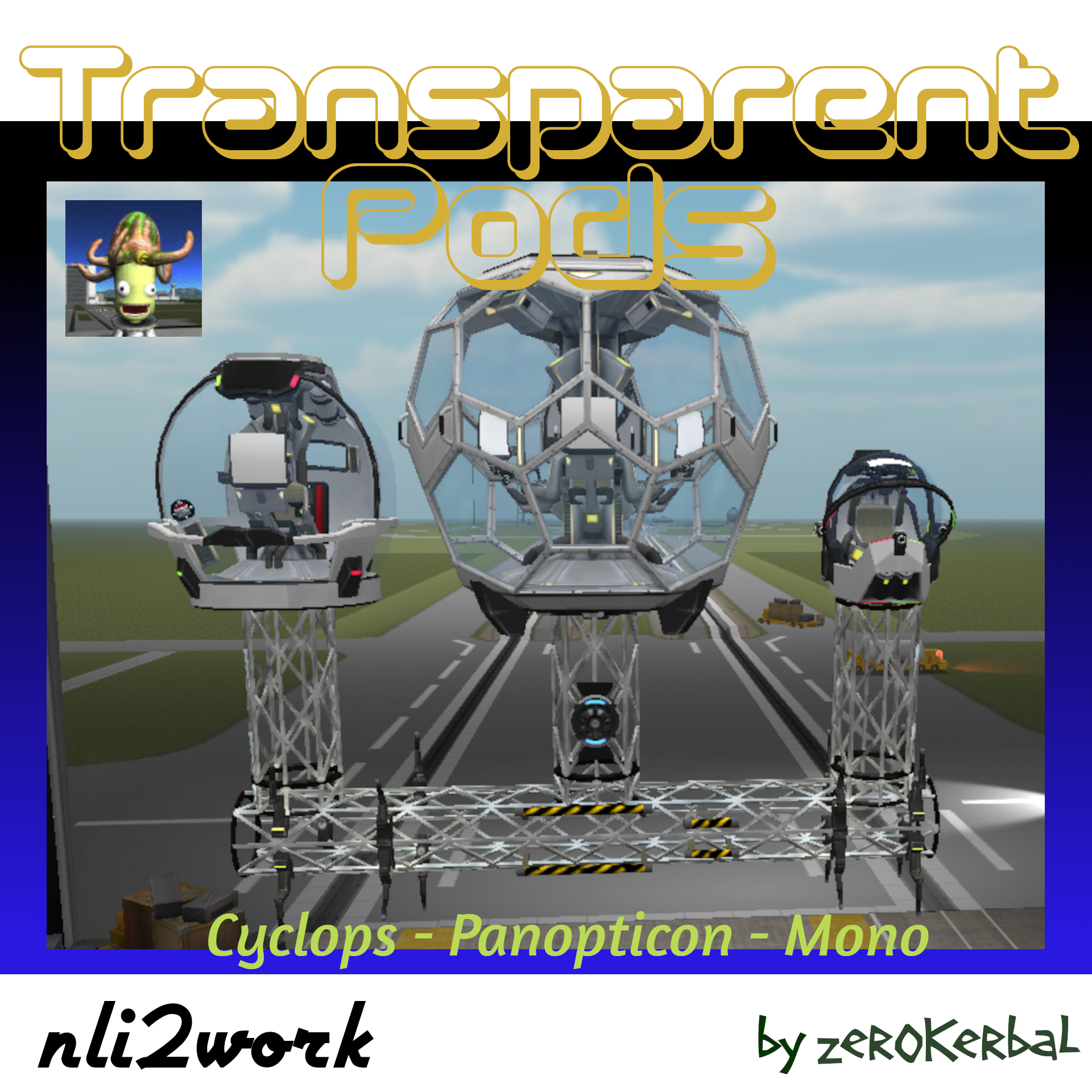 Transparent Command Pods (PODS) by nli2work logo