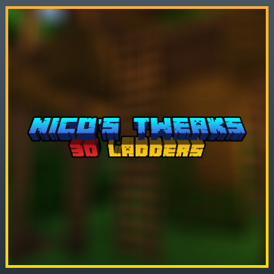 Nico's 3D Ladders - Resource Packs - Minecraft - CurseForge