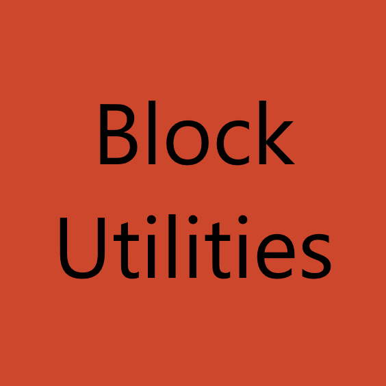 Block Utilities logo