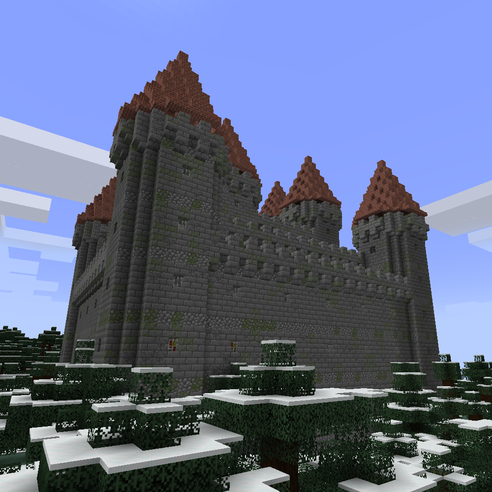 minecraft castles