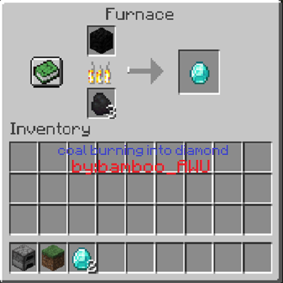 Coal burning into diamond - Minecraft Mods - CurseForge