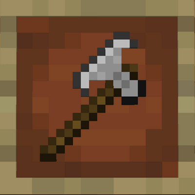 minecraft pickaxe pixel art