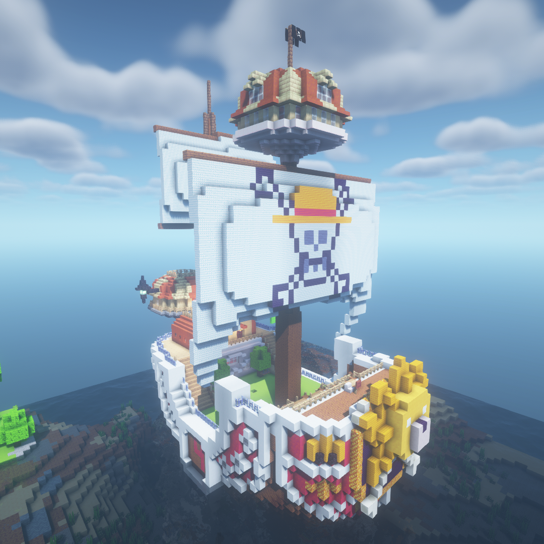 Minecraft Thousand Sunny | One Piece 1.19 Download on ModfouU.com