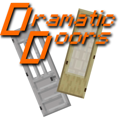 Mini Mod Reviews - Dramatic Doors #mcyt#minecraft#minecraftmemes#modde