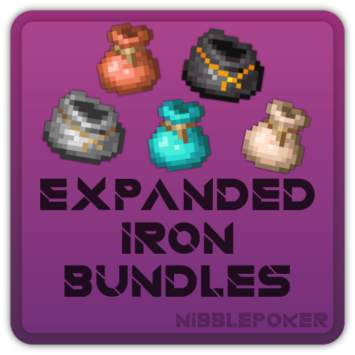 [Fabric] Expanded Iron Bundles Minecraft Mods