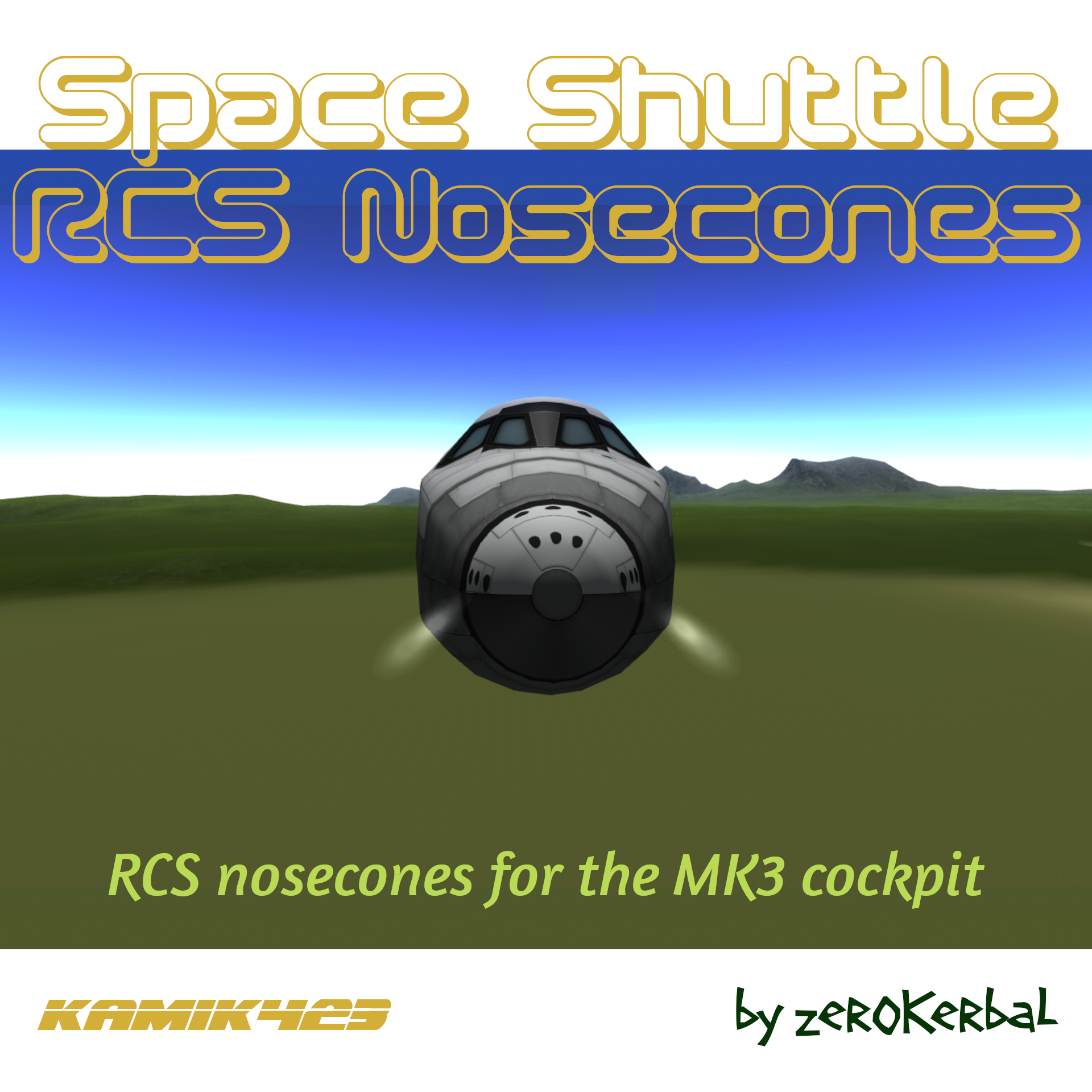 Download Space Shuttle RCS Nosecones (RCSN) (SSNC) Kerbal Space