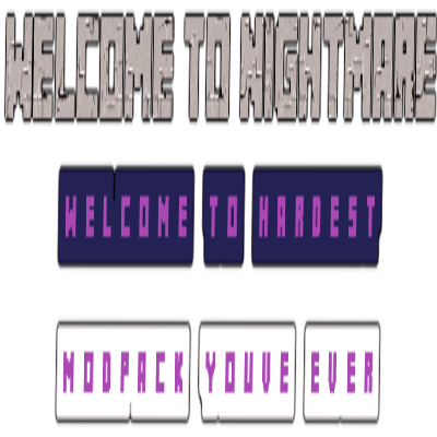 welcome to nightmare "no longer being maintain" logo