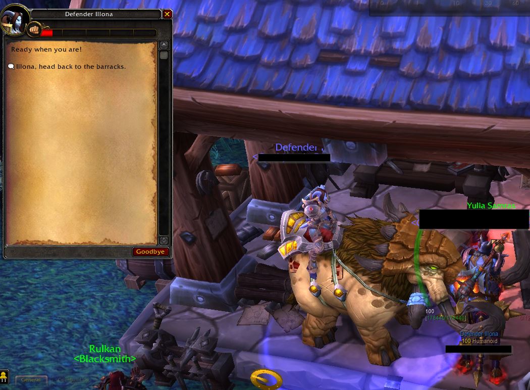 Bodyguard Away World of Warcraft Addons