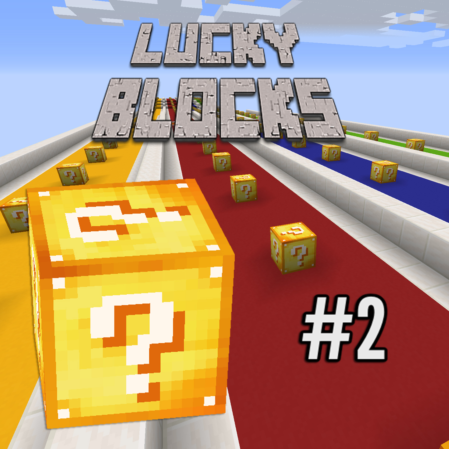 Lucky Blocks Race 2!! - world - multiplayer - [1.20.1] NOW!! project avatar