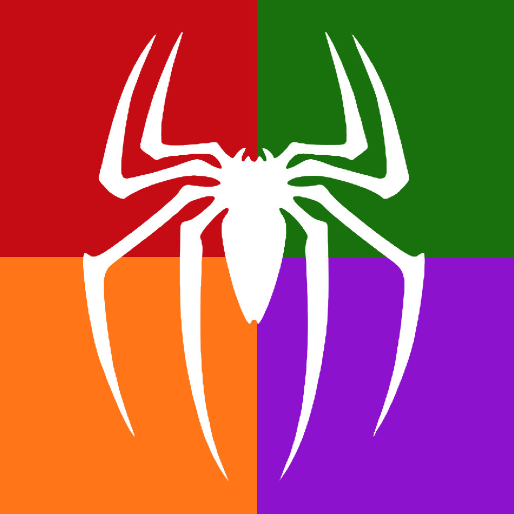 green spiderman logo