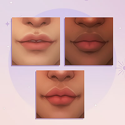 Lip-kit: presets, shape-overlays & mouth-corners project avatar