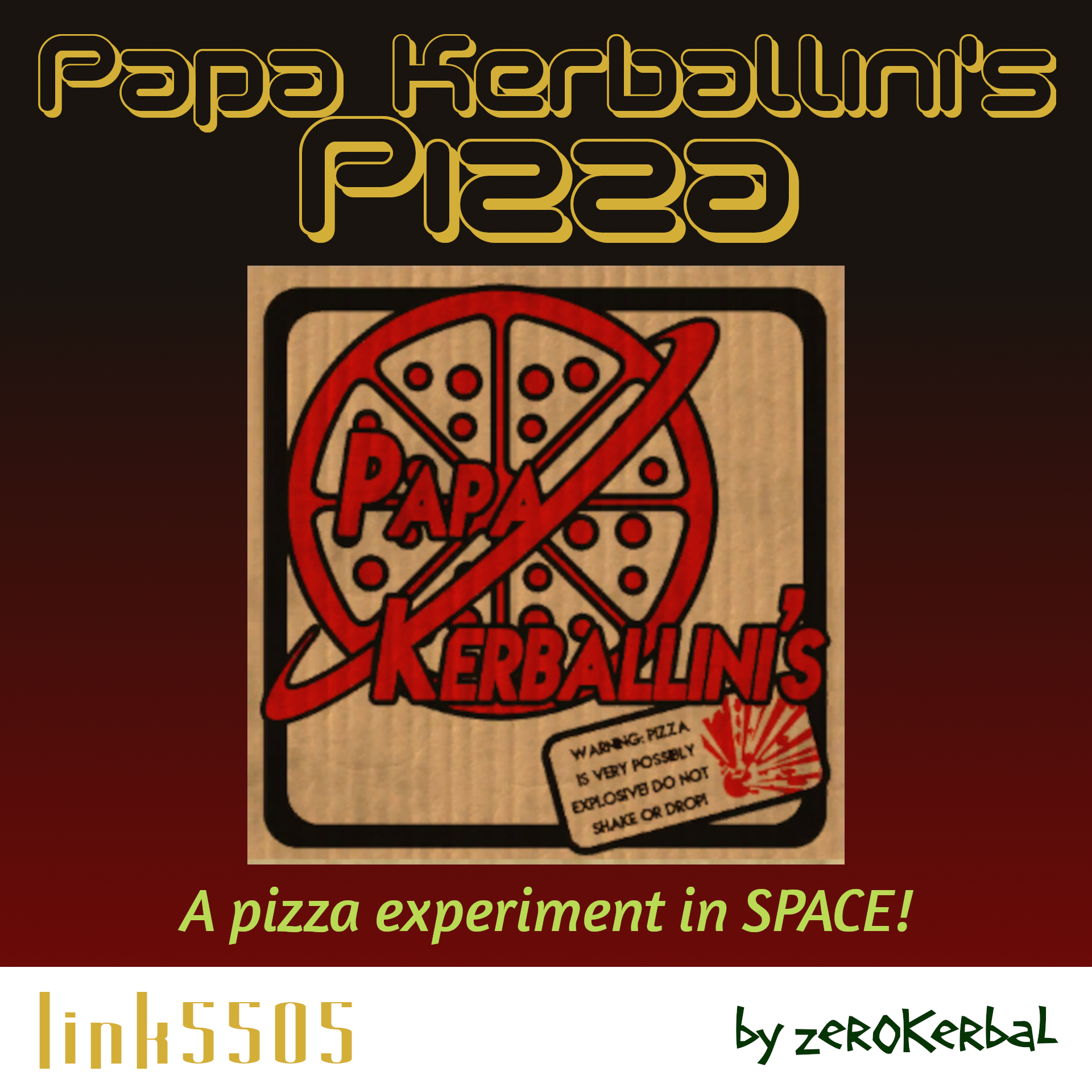 Papa Kerballini's Pizza (PIZZA) by link5505 logo