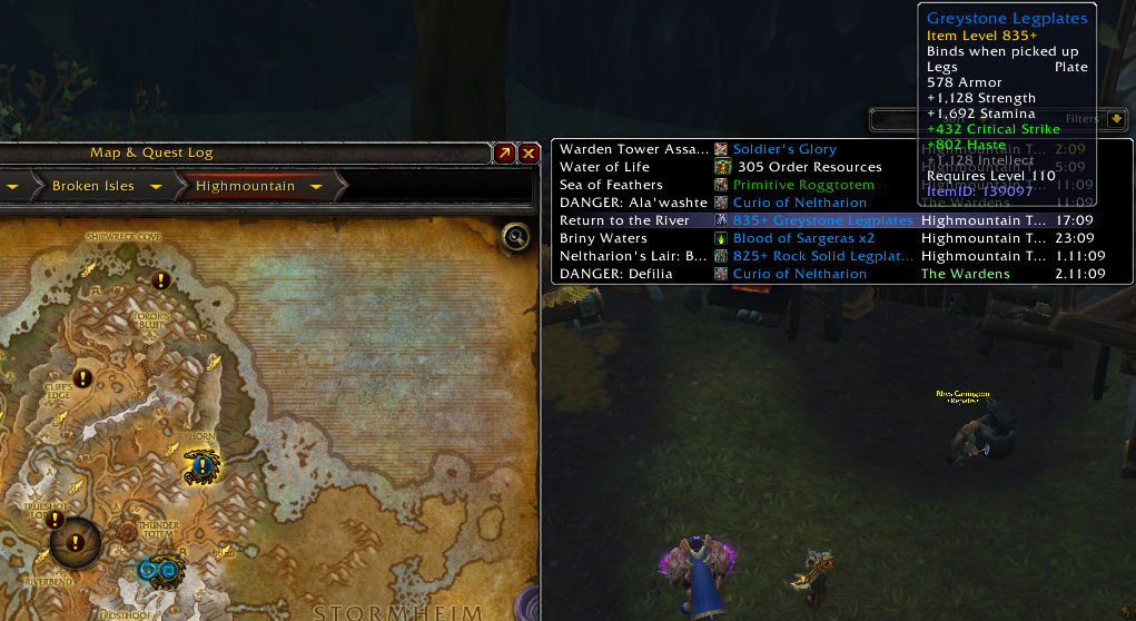 World quest tracker not working