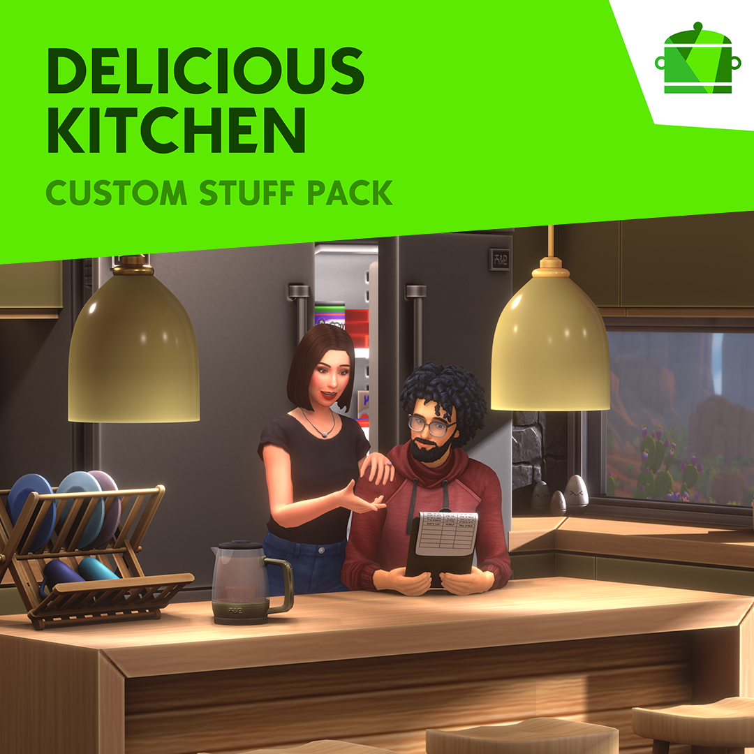 The Sims 4 Delicious Kitchen CC Stuff Pack 1.91.205 Download on ModfouU.com