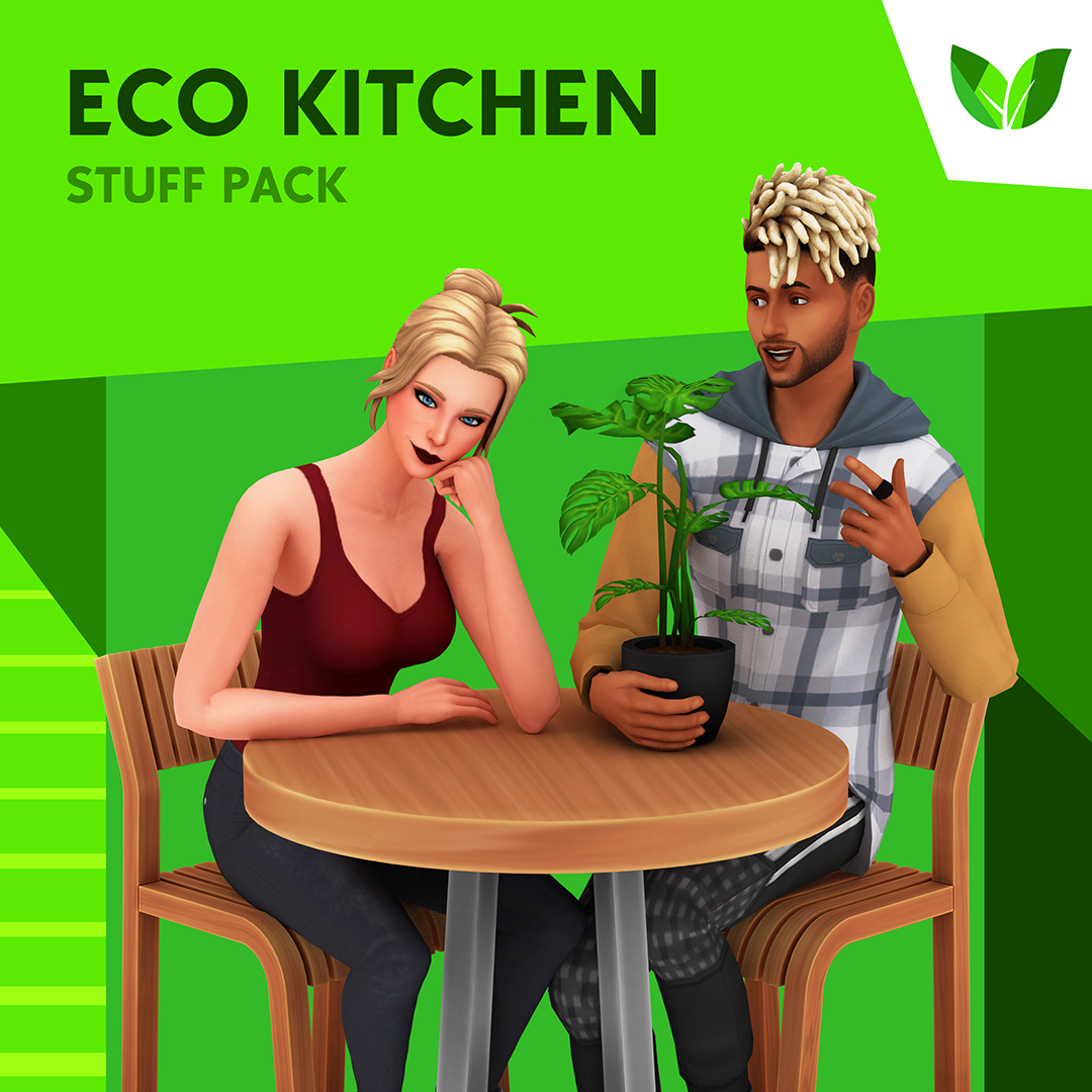 The Sims 4 Eco Kitchen Stuff Custom Stuff Pack Mod Si