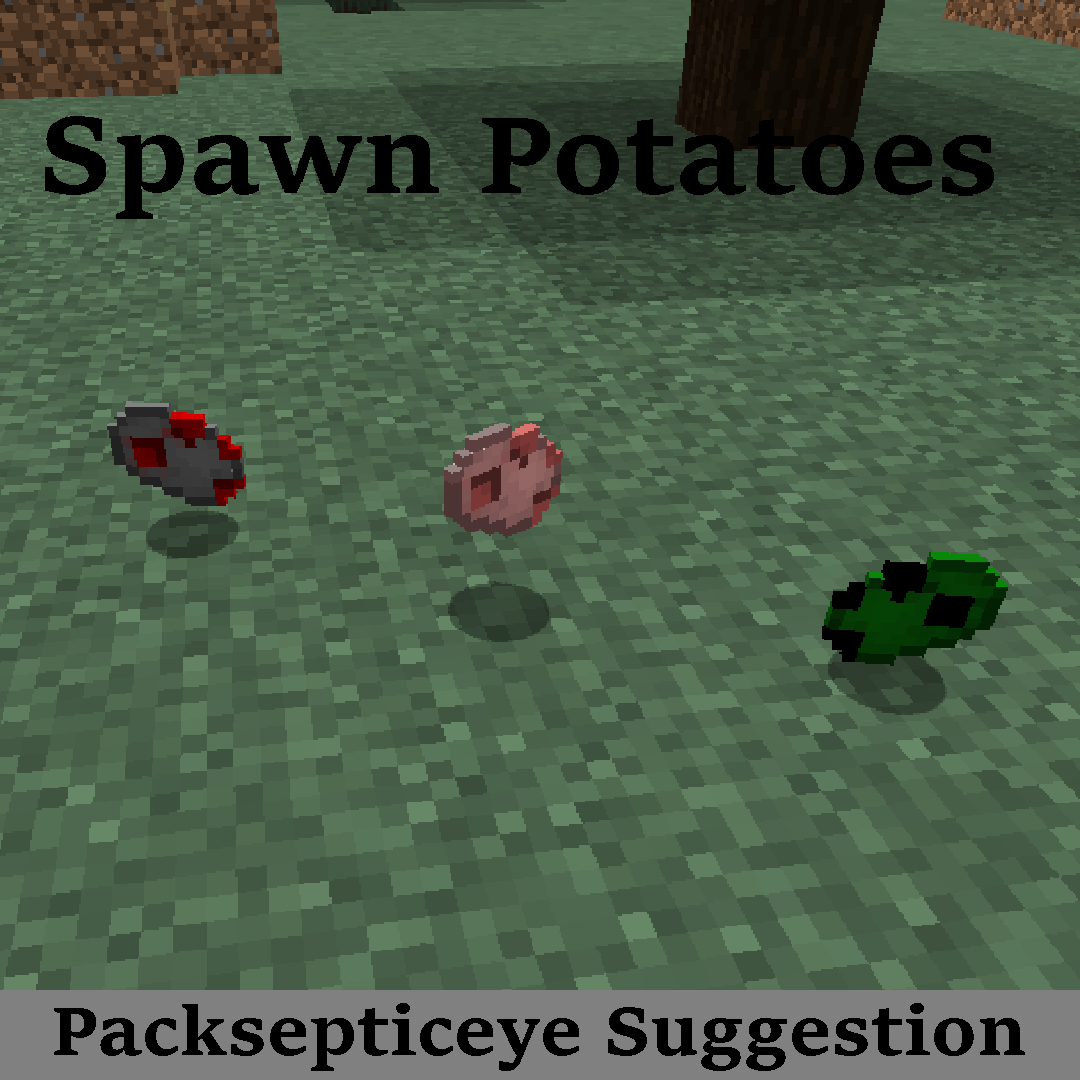 Download Spawn Potato - Minecraft Mods & Modpacks - CurseForge