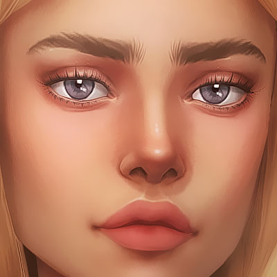 Denise eyebrows logo