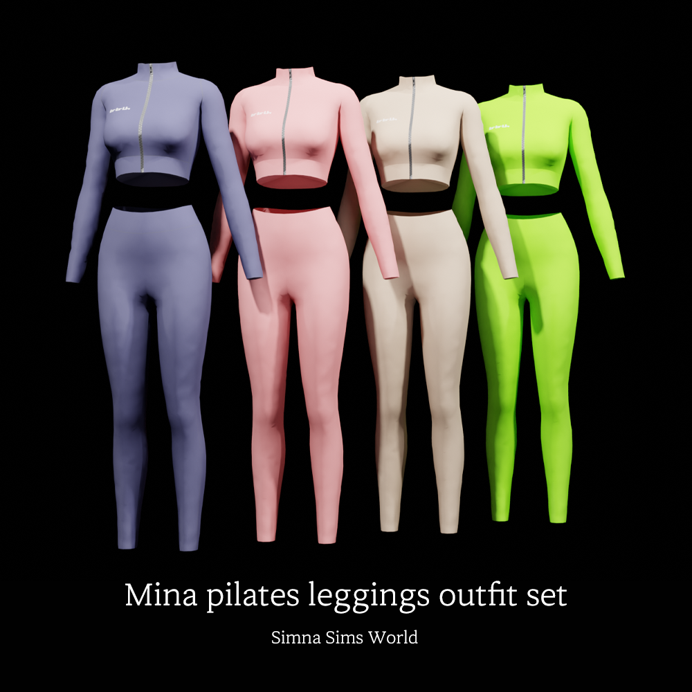 GM- SUMMER COLLECTION TWO COLORS LEGGINGS - Files - The Sims 4 Create a Sim  - CurseForge