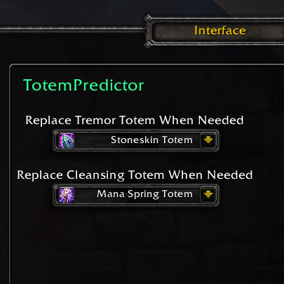 TotemPredictor en Shaman