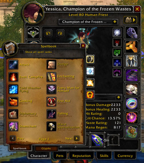 TacoTip ( GearScore & Talents & Item Level ) : WOTLK Classic