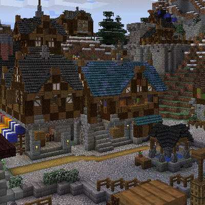 Minecolonies-Chillax Build Explore