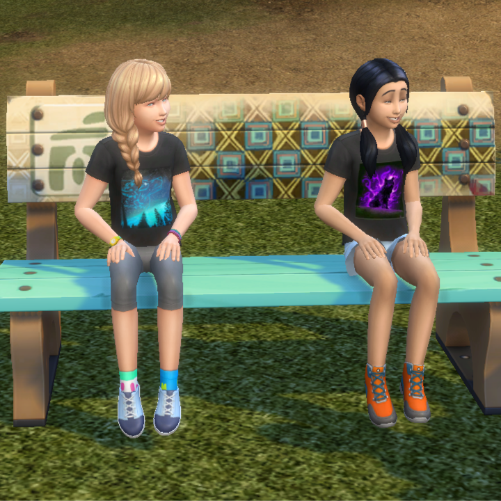 Wolf T-Shirts for your child Sims - Create a Sim - The Sims 4