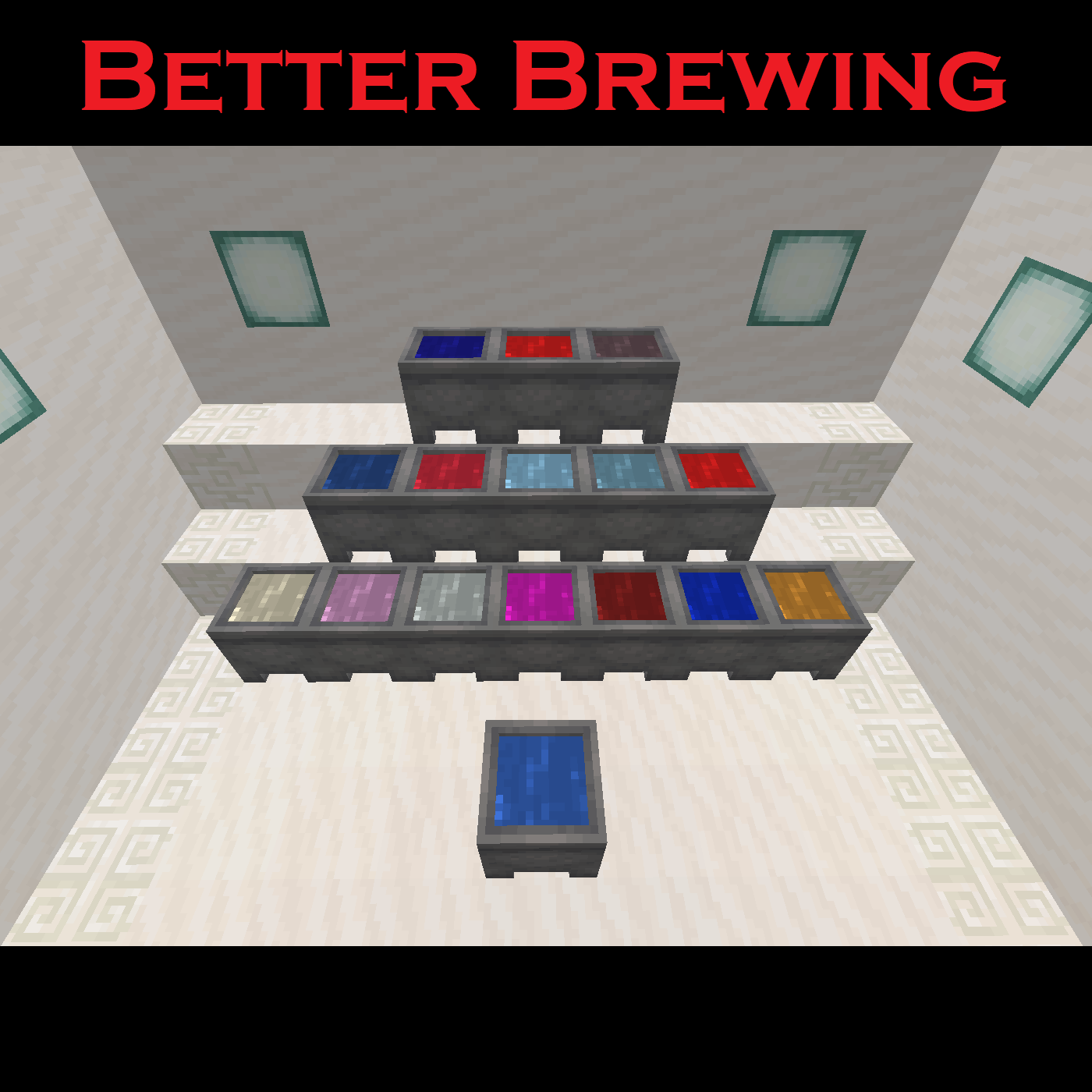 how to craft a brewing stand