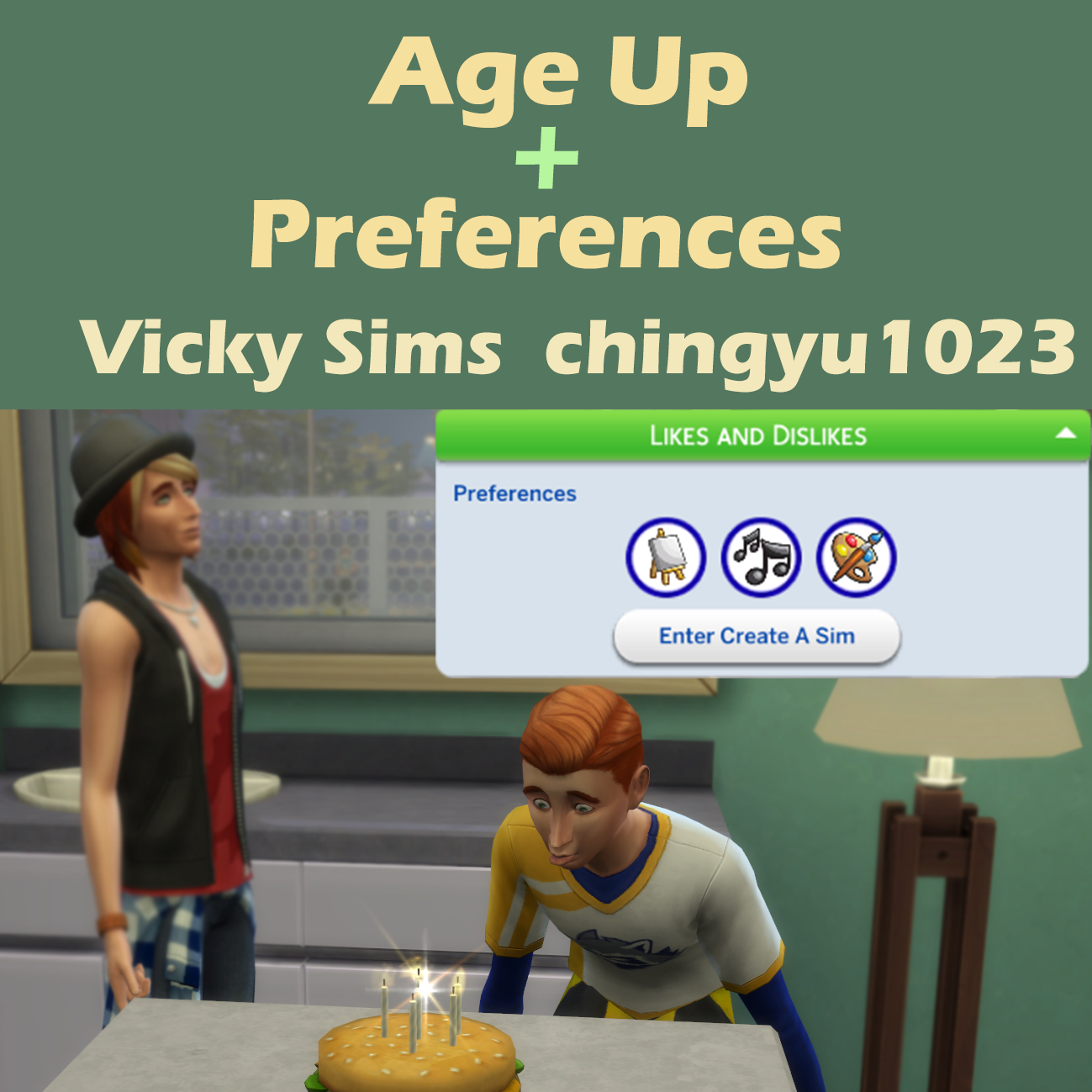 Age Up add Preferences project avatar
