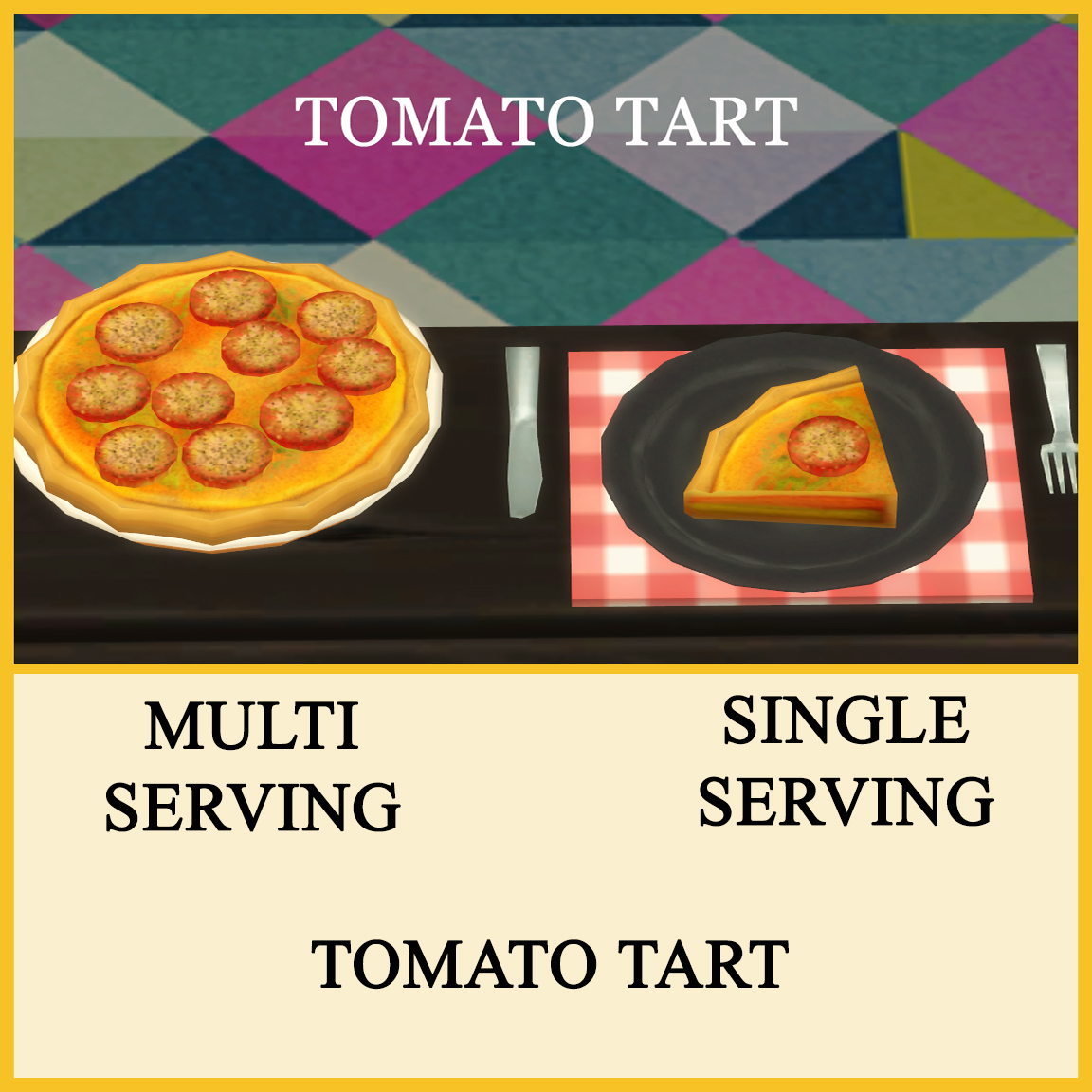 TOMATO TART - The Sims 4 Mods - CurseForge