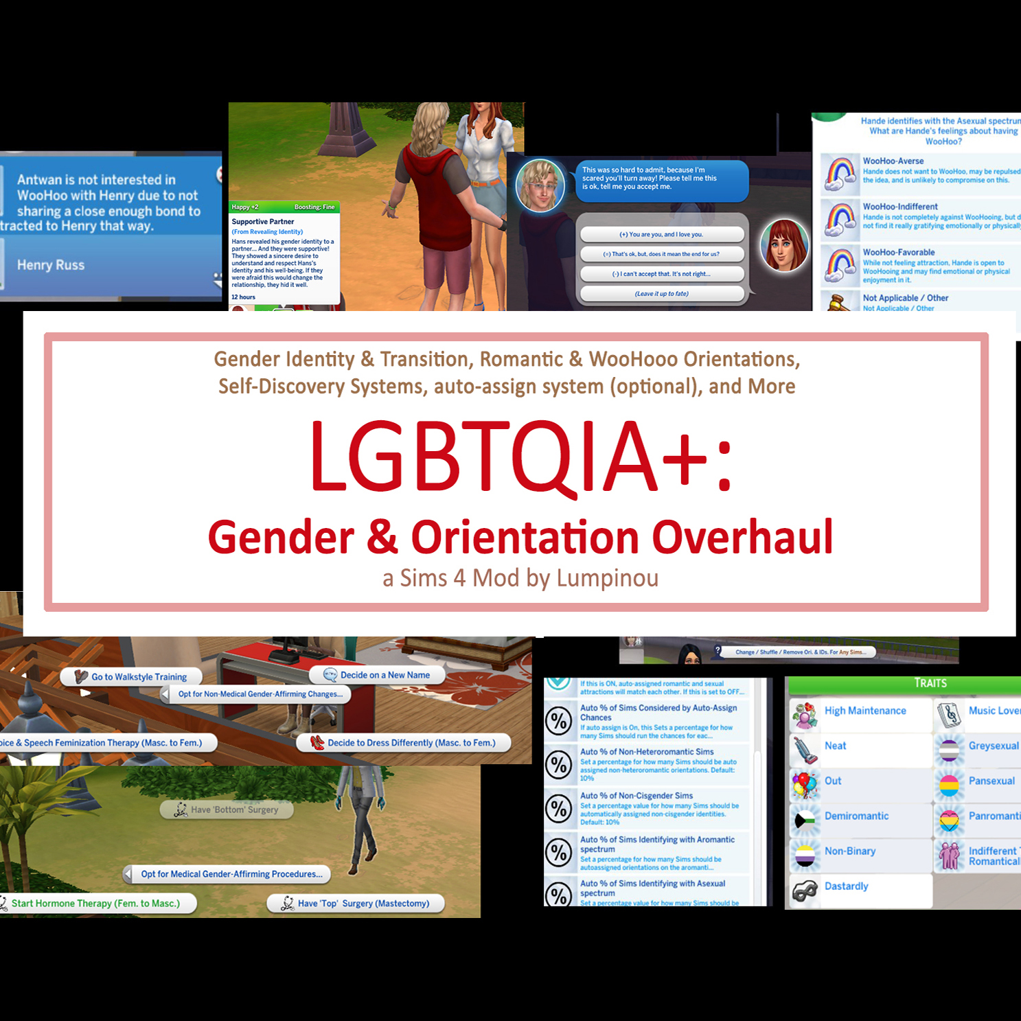 LGBTQIA+ / Gender & Orientation Overhaul project avatar